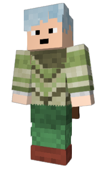 Minecraft скин по нику Glitch_Hum