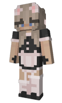 Minecraft скін по ніку Whiteghostgirl
