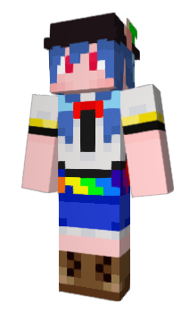 Minecraft skin Haskeleton