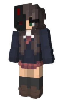 Minecraft скін по ніку girlfighter