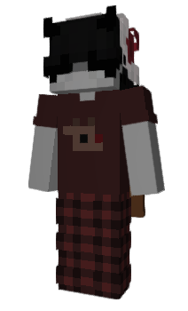 Minecraft скин по нику Vraxiony