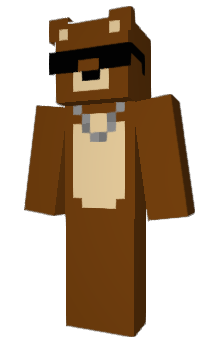 Minecraft skin Sombrablanca