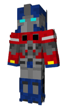 Minecraft skin optimusprime90