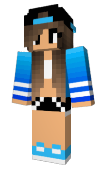 Minecraft скін по ніку GirlGalaxy