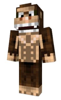 Minecraft скин по нику KingGorilla