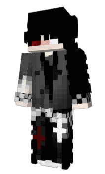 Minecraft skin pentagrammq