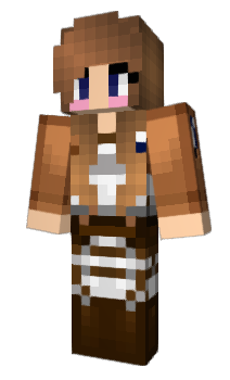 Minecraft скін по ніку animegirl824