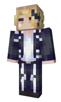 Minecraft skin DenkiKa