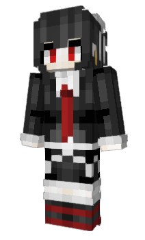 Minecraft skin YunoYandere