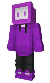 Minecraft skin Purplexx