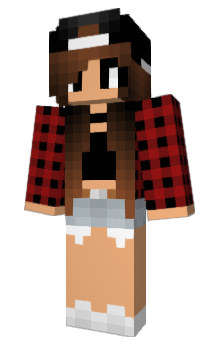 Minecraft скин по нику Bruna004