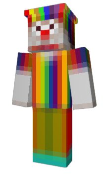 Minecraft скін по ніку CircusClown