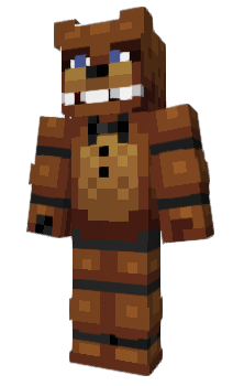 Minecraft skin FryderykFazbear