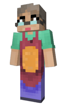 Minecraft skin Kommisarov