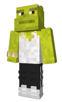 Minecraft skin ShrekRico