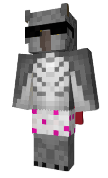 Minecraft skin corujablack