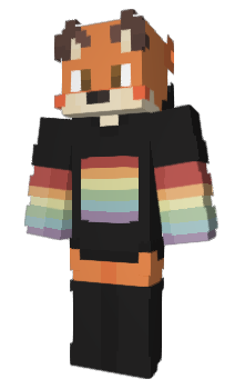 Minecraft скін по ніку WinterFoxofSPOON