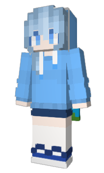 Minecraft skin CuteBlueBirdy