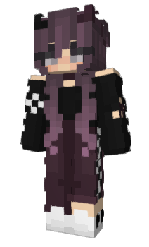 Minecraft skin Arinka_malinka