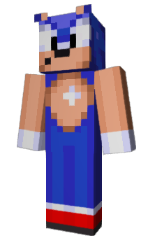 Minecraft skin Sonic0