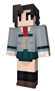 Minecraft skin MomoYaoyorozu