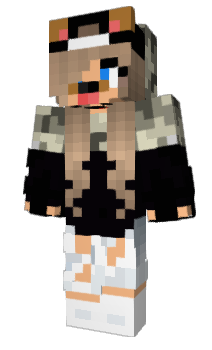 Minecraft скін по ніку girl8