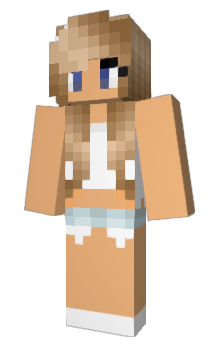 Minecraft скин по нику GirlyGames123