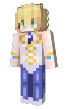 Minecraft скін по ніку FuertEE