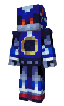 Minecraft skin Metal__sonic