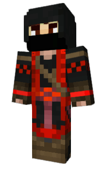 Minecraft skin Akuga