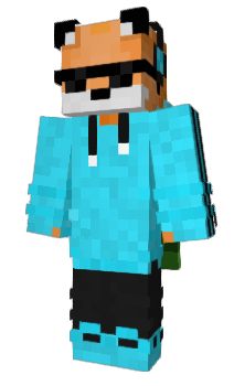 Minecraft skin DesiFox