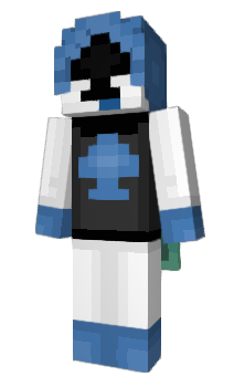 Minecraft skin SilverPython717