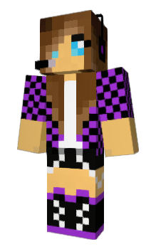 Minecraft skin GirlGamer3000