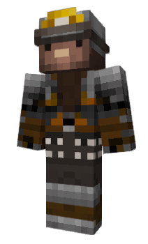 Minecraft skin MiningMole