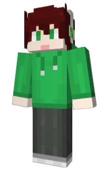 Minecraft скин по нику Slimeboy666