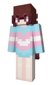 Minecraft skin TransMacaroon
