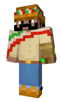 Minecraft скин по нику RED_RB