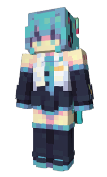 Minecraft скин по нику Lunabewwy