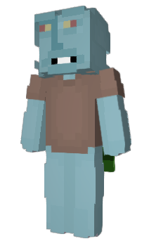 Minecraft skin Hactua