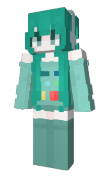 Minecraft skin Transpare