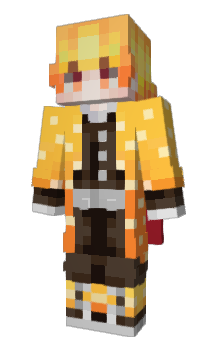 Minecraft skin Urologue_Zenitsu
