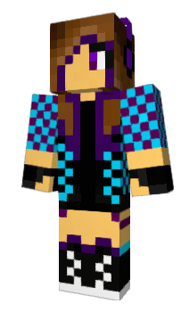 Minecraft скин по нику Girl_Ender
