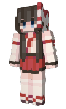 Minecraft skin Rurutan