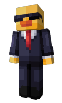 Minecraft скін по ніку DuckInSuit