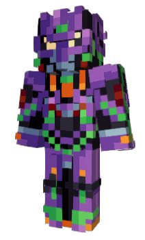 Minecraft skin TheyThemMonster