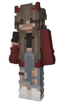 Minecraft skin AnyaQ