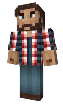 Minecraft skin Stevejagt