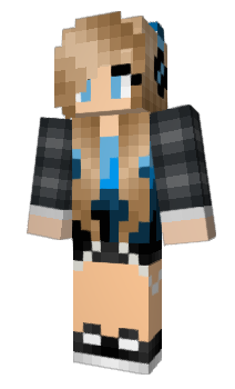 Minecraft skin Zaana