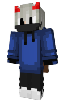 Minecraft скін по ніку AliteAxolot