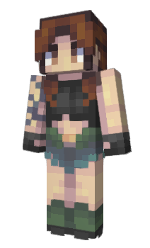 Minecraft скин по нику Revy_